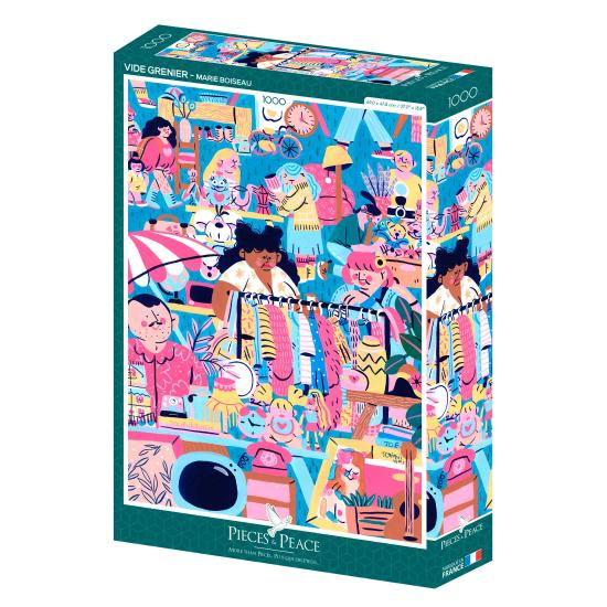 Puzzle Pieces and Peace Vide-Grenier 1000 pcs