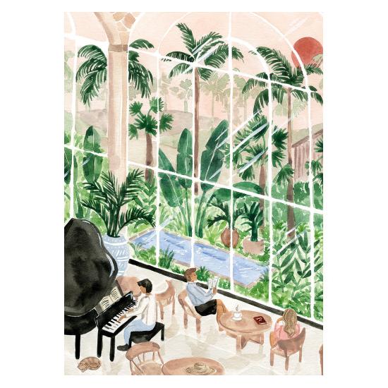 Puzzle Pieces and Peace Resort Lobby 2000 pièces Puzzle Pieces and Peace Resort Lobby 2000 pièces