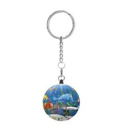 Pintoo Puzzle 3D Porte-Clés Aquarium 24 Pièces