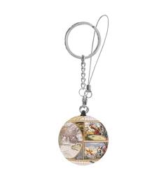 Pintoo Puzzle 3D Globe Antique Porte-Clés 24 Pièces