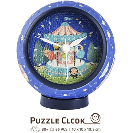 Pintoo Puzzle 3D Jeune Coeur Horloge 145 Pièces