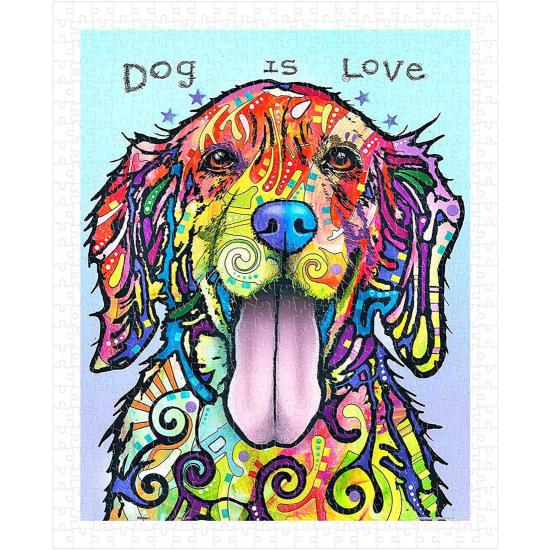 Puzzle Pintoo Le chien c'est l'amour 500 pièces