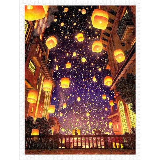 Puzzle Pintoo Festival des lanternes célestes de 1200 pièces
