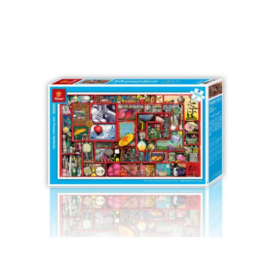 Puzzle Pintoo La Grande Boîte Rouge 1000 Pièces