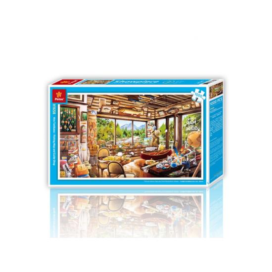 Puzzle Pintoo Le magasin des cartes et de la pêche 1000 pièces
