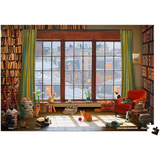 Pintoo Les Chats Fenêtre Puzzle MINIATURE 368 Pièces