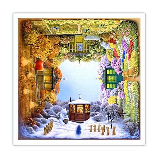 Pintoo Puzzle Les Quatre Saisons 1600 pièces