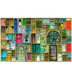 Puzzle Pintoo Portes Fermées 1000 Pièces