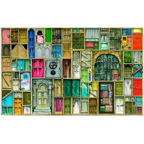 Puzzle Pintoo Portes Fermées 1000 Pièces