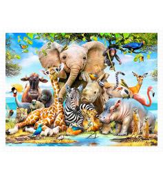 Pintoo Puzzle Sourire Africain 1200 Pièces