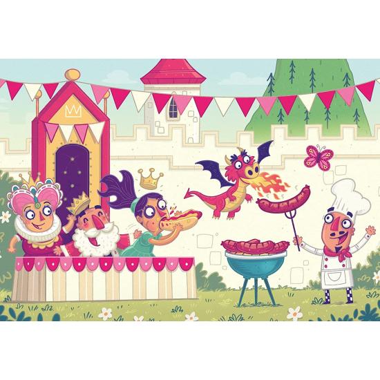 Puzzle-Play Ravensburger Royal Barbecue 2x24 pièces Puzzle-Play Ravensburger Royal Barbecue 2x24 pièces
