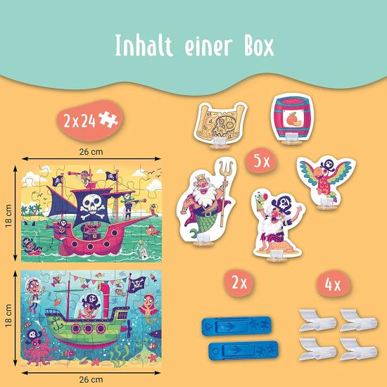 Puzzle-Play Ravensburger Land in View 2x24 pièces