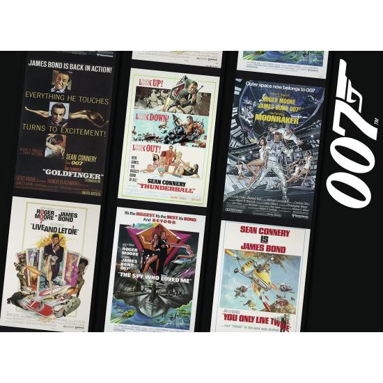 Puzzle Ravensburger 007 James Bond Rétro 500 pièces
