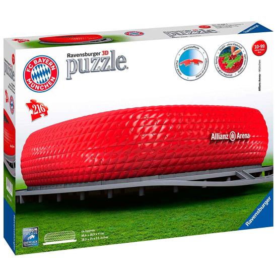 Puzzle Ravensburger 3D Allianz Arena (Bayern München) 216 Pi