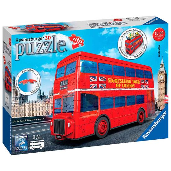 Ravensburger Puzzle 3D Bus de Londres 216 pièces