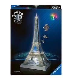Puzzle Ravensburger Icônes 3D Tour Eiffel 243 pièces