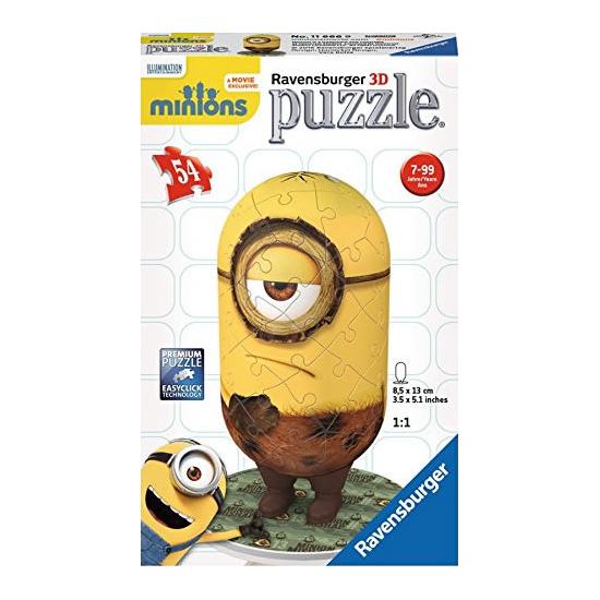 Ravensburger 3D Minions Cro-Magnon Puzzle 54 pièces
