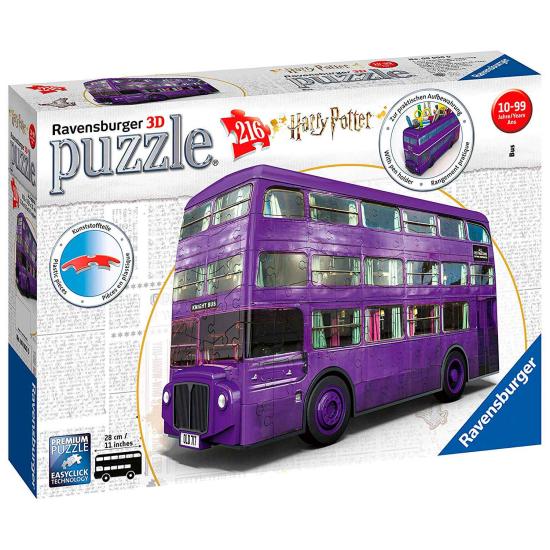 Ravensburger Bus de nuit 3D Harry Potter Puzzle 216 pièces Ravensburger Bus de nuit 3D Harry Potter Puzzle 216 pièces