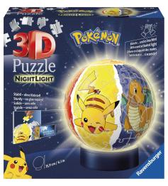 Ravensburger Puzzle 3D Pokémon Veilleuse 74 pièces