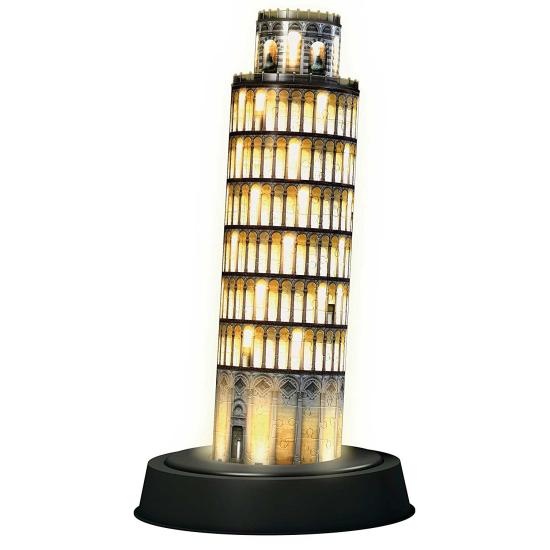 Puzzle Ravensburger 3D Tour de Pise Night Edition 216 pièces Puzzle Ravensburger 3D Tour de Pise Night Edition 216 pièces