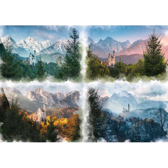 Ravensburger Puzzle 4 Saisons à Neuschwanstein 18000 pièces