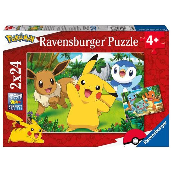 Puzzle Ravensburger Pokémon 2x24 pièces