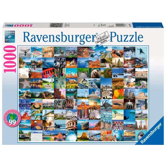 Ravensburger 99 Merveilles des États-Unis et du Canada Puzzle 10