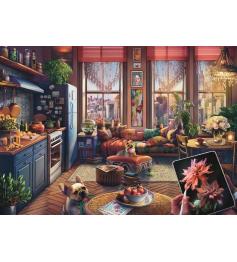 Puzzle Ravensburger Studio Bohème Confortable XXL 500 pièces