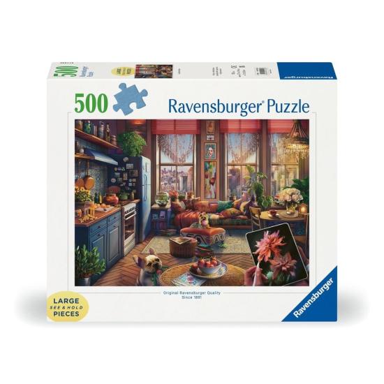 Puzzle Ravensburger Studio Bohème Confortable XXL 500 pièces