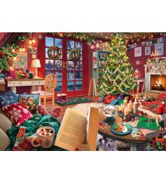 Puzzle Ravensburger Retraite De Noël Chaleureuse XXL 500 pièces