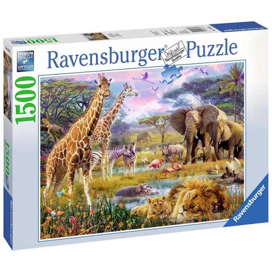 Ravensburger Puzzle Afrique colorée 1500 pièces