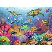 Puzzle Ravensburger Eaux Tropicales 500 Pièces