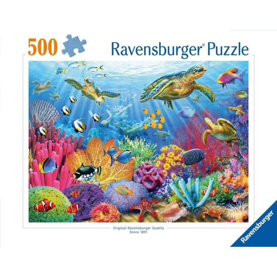 Puzzle Ravensburger Eaux Tropicales 500 Pièces