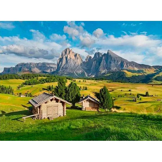 Puzzle Ravensburger Alpe de Siusi, Dolomites 500 Pièces