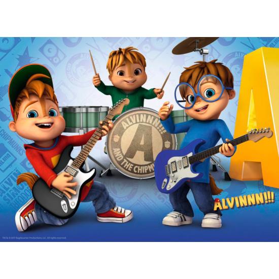 Ravensburger Alvin et les Chipmunks Puzzle XXL 100 pièces