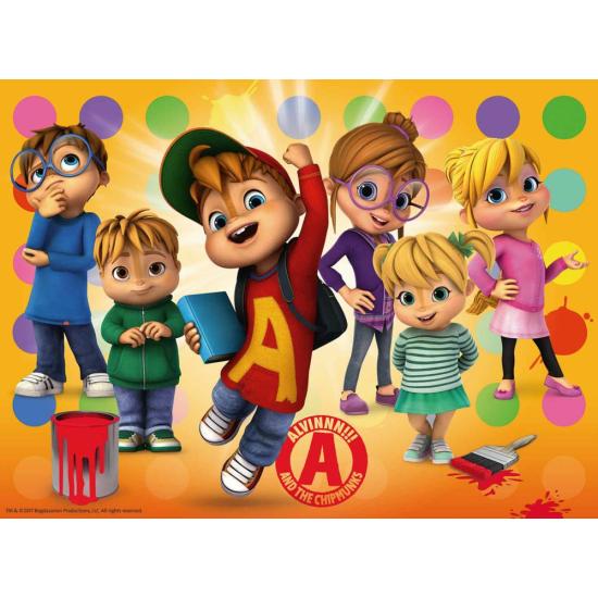 Ravensburger Alvin et les Chipmunks Puzzle XXL 150 pièces Ravensburger Alvin et les Chipmunks Puzzle XXL 150 pièces