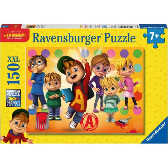 Ravensburger Alvin et les Chipmunks Puzzle XXL 150 pièces Ravensburger Alvin et les Chipmunks Puzzle XXL 150 pièces