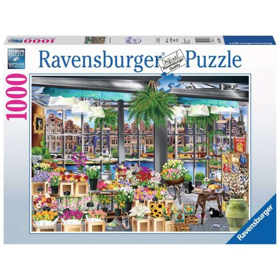 Ravensburger Amsterdam Flower Market Puzzle 1000 pièces