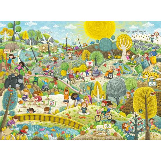 Puzzle Ravensburger Amis de la Terre XXL 200 pièces