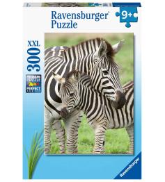 Ravensburger Puzzle Zebra Love 300 pièces XXL