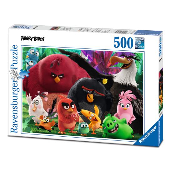 Ravensburger Angry Birds Puzzle, Amis à plumes 500 pièces