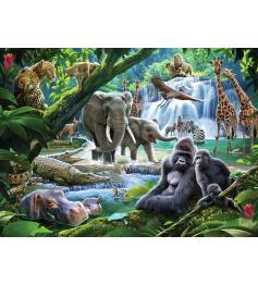 Ravensburger Puzzle Animaux de la Jungle XXL 100 pièces