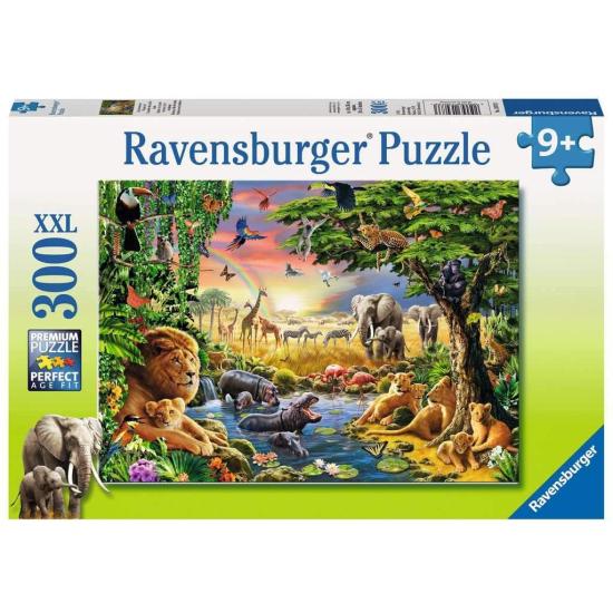 Puzzle Ravensburger Animaux au coucher du soleil XXL 300 mcx Puzzle Ravensburger Animaux au coucher du soleil XXL 300 mcx