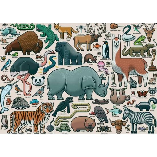 Ravensburger Wild Animals Puzzle 1000 pièces