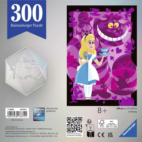 Puzzle Ravensburger Anniversaire Disney Alice 300 pièces Puzzle Ravensburger Anniversaire Disney Alice 300 pièces