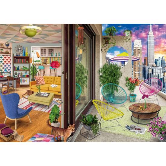 Ravensburger New York Appartement Puzzle 1000 pièces