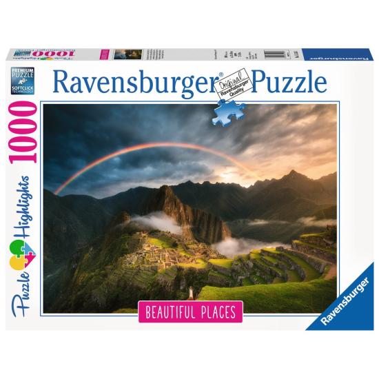 Ravensburger Rainbow Puzzle à Machu Picchu, Pérou 1000 pièces