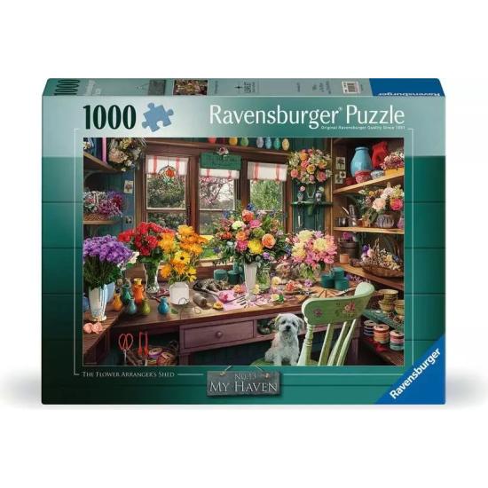 Puzzle Ravensburger Fleuriste Par 1000 pièces