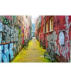 Puzzle Ravensburger Street Art à Amsterdam 3000 pièces