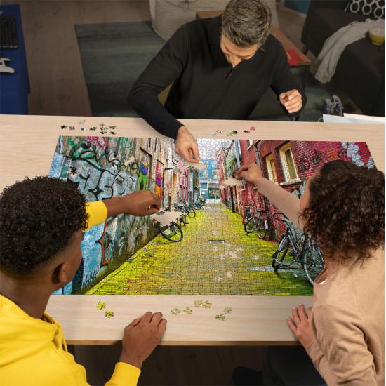 Puzzle Ravensburger Street Art à Amsterdam 3000 pièces Puzzle Ravensburger Street Art à Amsterdam 3000 pièces